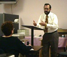 Dr David Frederick teaching a class on Functional medicine at Cherubino Health Center
