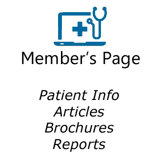 Blue icon for Member's Page Patient Info