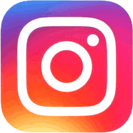 Instagram Icon in Oranges