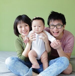 Healthy Asian Family representing the success of Chiropractic, Holistic, Alternative Medicine