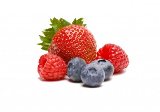 Photograph of strawberries and blueberries so often recommended