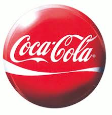 Red and white Coca-Cola logo