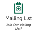 Mailing list icon in green