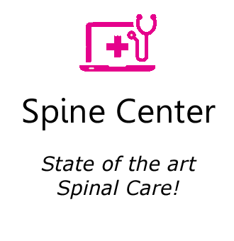 Spine Center icon in red