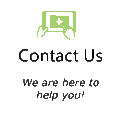 Contact us icon in green