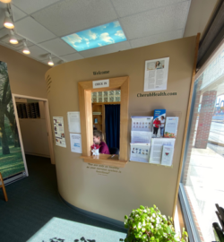 Photo of the patient support Center at Cherubino Health Center