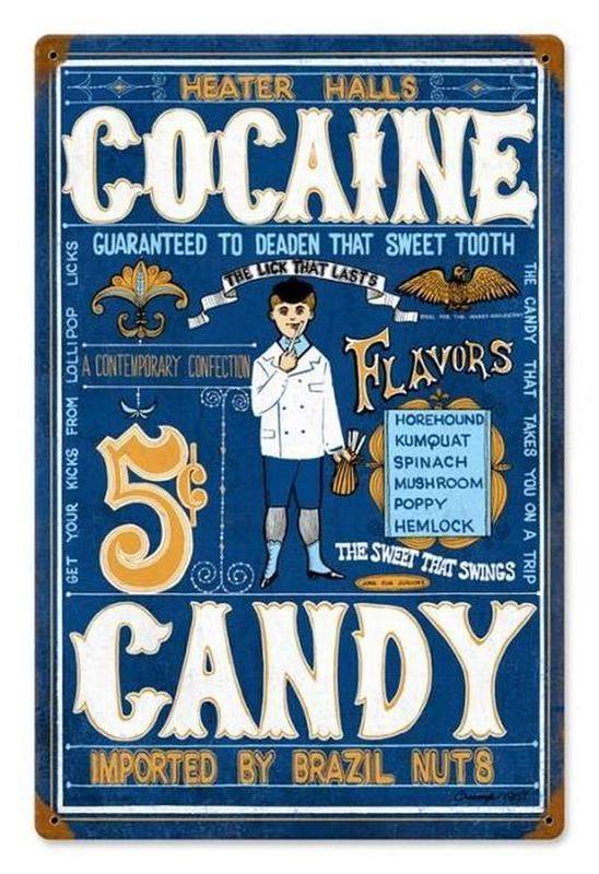 cocaine candy ad