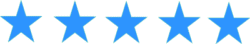 5star 5 blue stars
